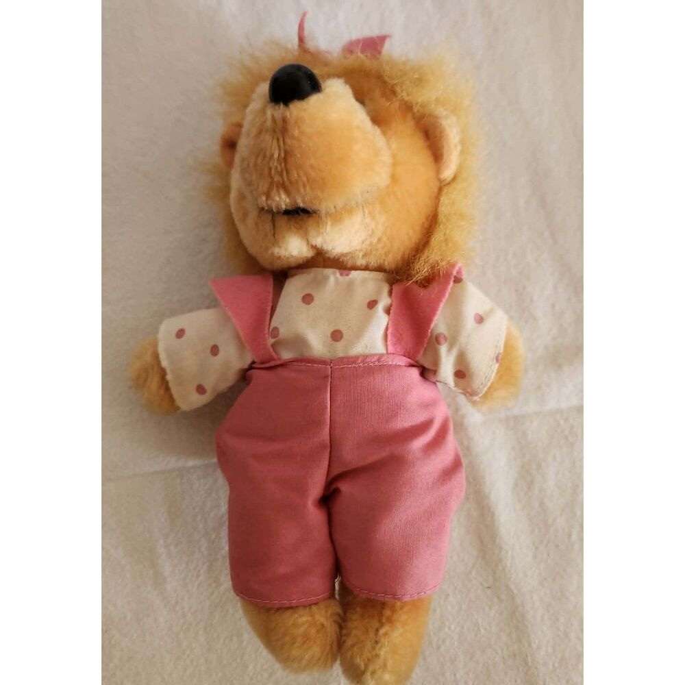 Vintage 1989 Applause Berenstain Bears Sister Bear Plush Doll 8" Pink